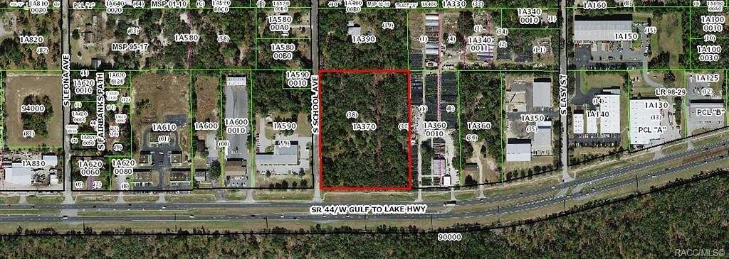 6.3 Acres of Commercial Land for Sale in Lecanto, Florida