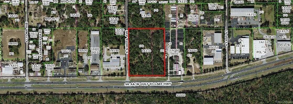 6.29 Acres of Mixed-Use Land for Sale in Lecanto, Florida