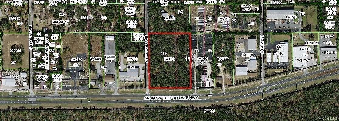 6.29 Acres of Mixed-Use Land for Sale in Lecanto, Florida