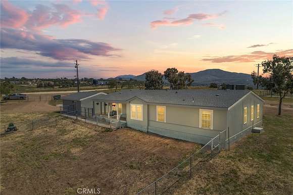 4 Acres of Residential Land with Home for Sale in Hemet, California