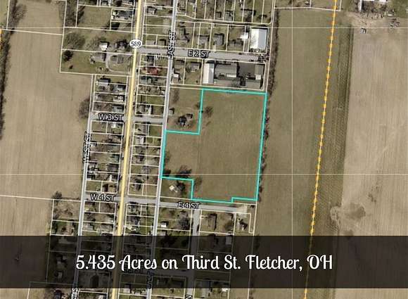 5.4 Acres of Mixed-Use Land for Sale in Fletcher, Ohio