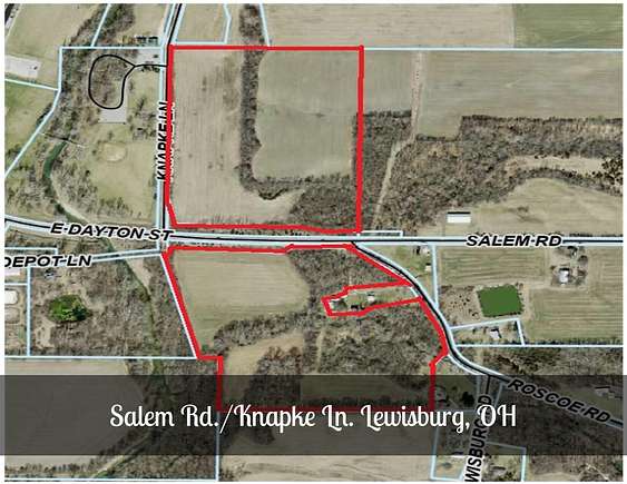 54.5 Acres of Land for Sale in Lewisburg, Ohio