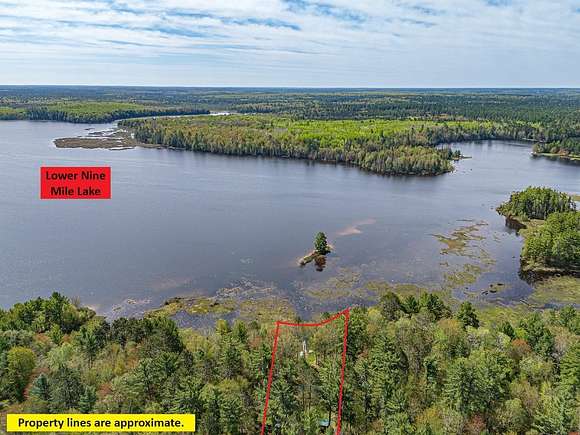 0.781 Acres of Residential Land with Home for Sale in Eagle River, Wisconsin