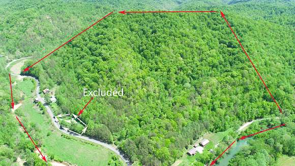 73 Acres of Recreational Land with Home for Sale in Jackson, Kentucky