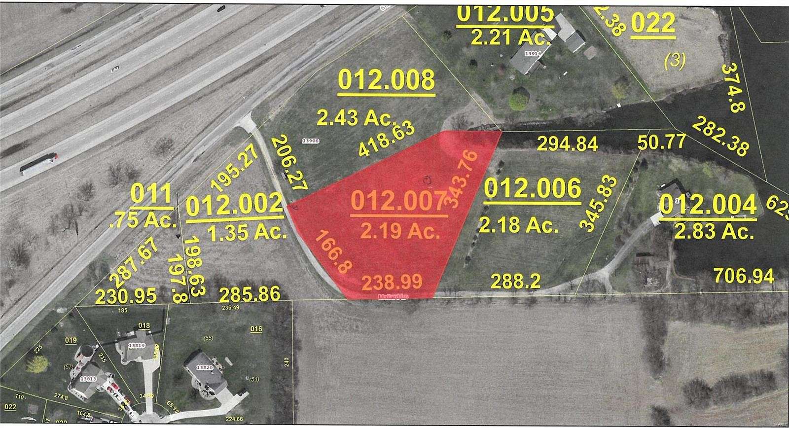 2.2 Acres of Residential Land for Sale in Pocahontas, Illinois