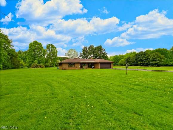 5.9 Acres of Residential Land with Home for Sale in Bristolville, Ohio