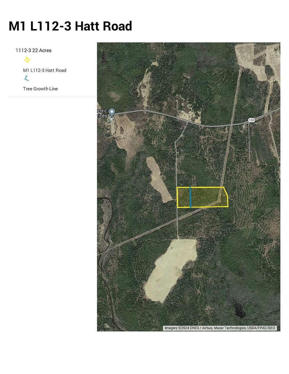 22 Acres of Recreational Land for Sale in Crystal, Maine