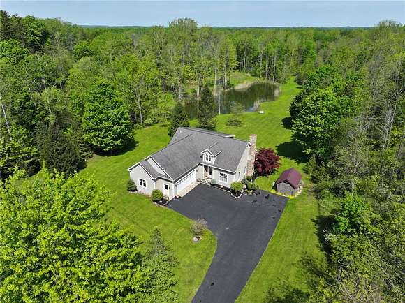 10.8 Acres of Land with Home for Sale in Galen Town, New York