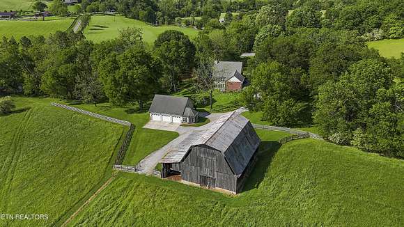 42.6 Acres of Agricultural Land with Home for Sale in Loudon, Tennessee