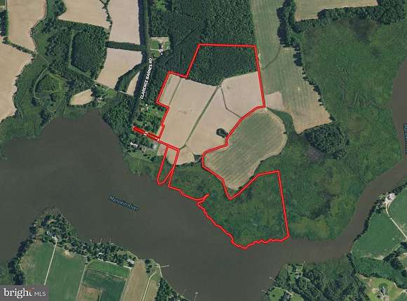 98 Acres of Agricultural Land for Sale in Princess Anne, Maryland