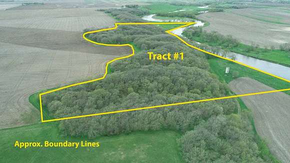 37.9 Acres of Recreational Land & Farm for Auction in Canton, South Dakota