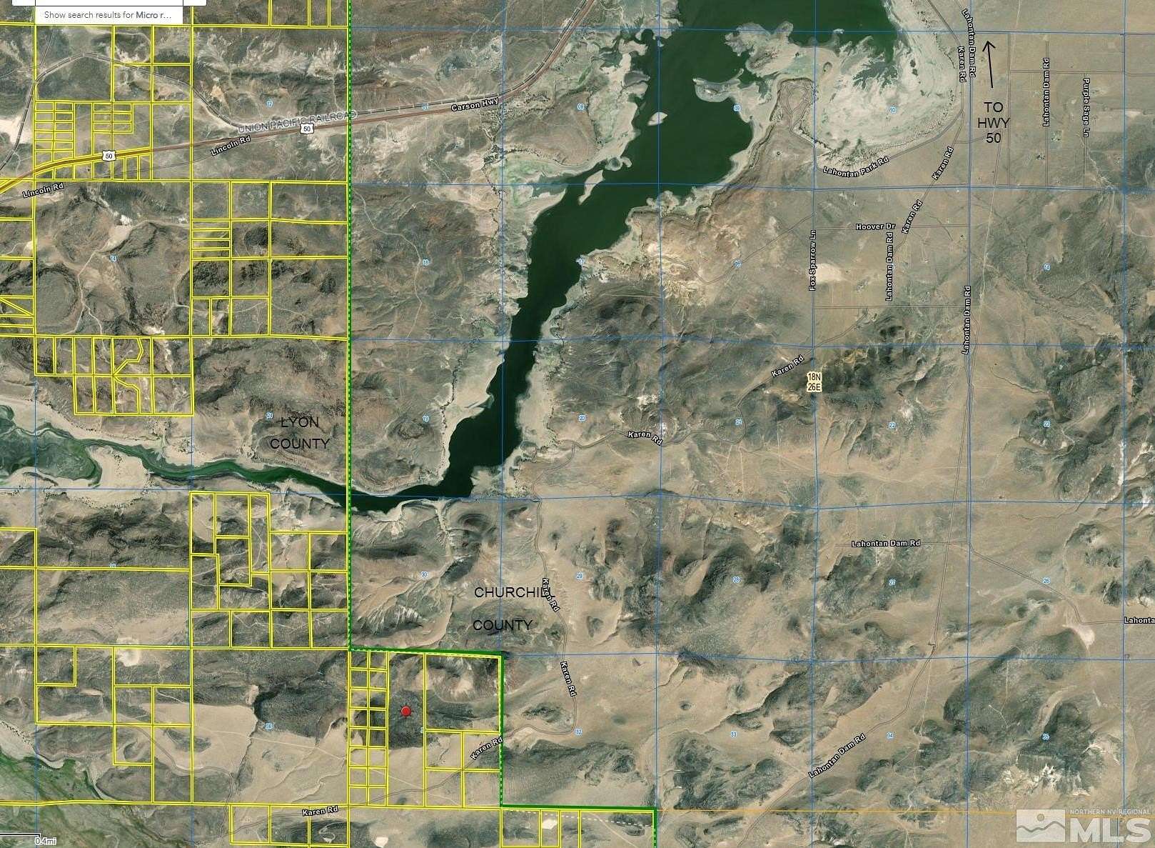 160 Acres of Recreational Land for Sale in Silver Springs, Nevada