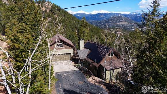 2.1 Acres of Residential Land with Home for Sale in Estes Park, Colorado