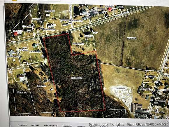 12.1 Acres of Recreational Land for Sale in Rowland, North Carolina