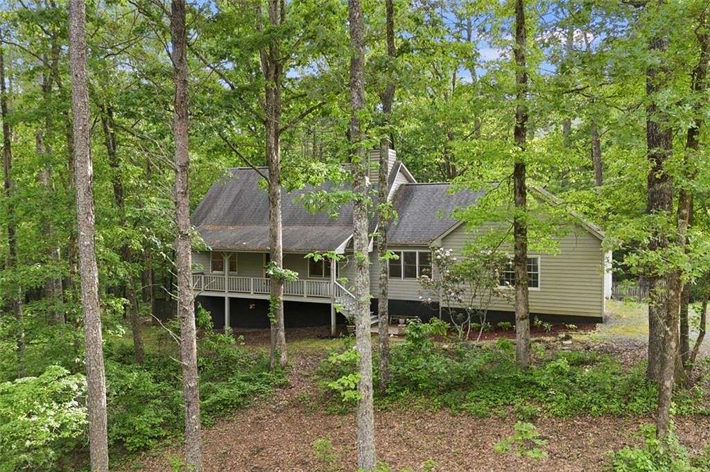 12.5 Acres of Recreational Land with Home for Sale in Ellijay, Georgia