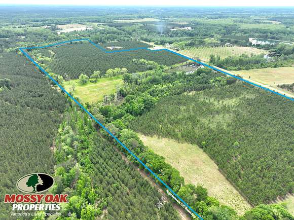 90 Acres of Land with Home for Sale in Glennville, Georgia