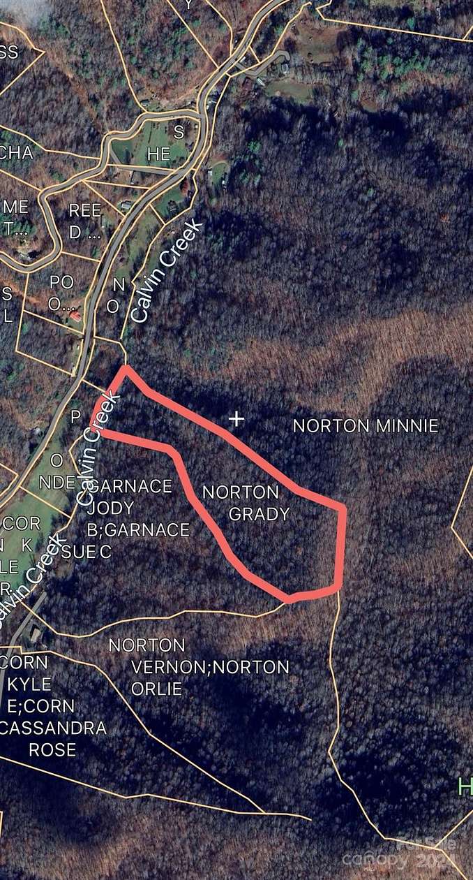 19 Acres of Land for Sale in Marshall, North Carolina