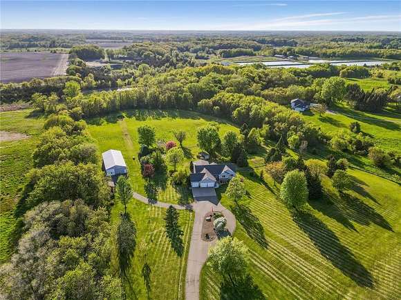 10.4 Acres of Land with Home for Sale in Chisago Lake Township, Minnesota