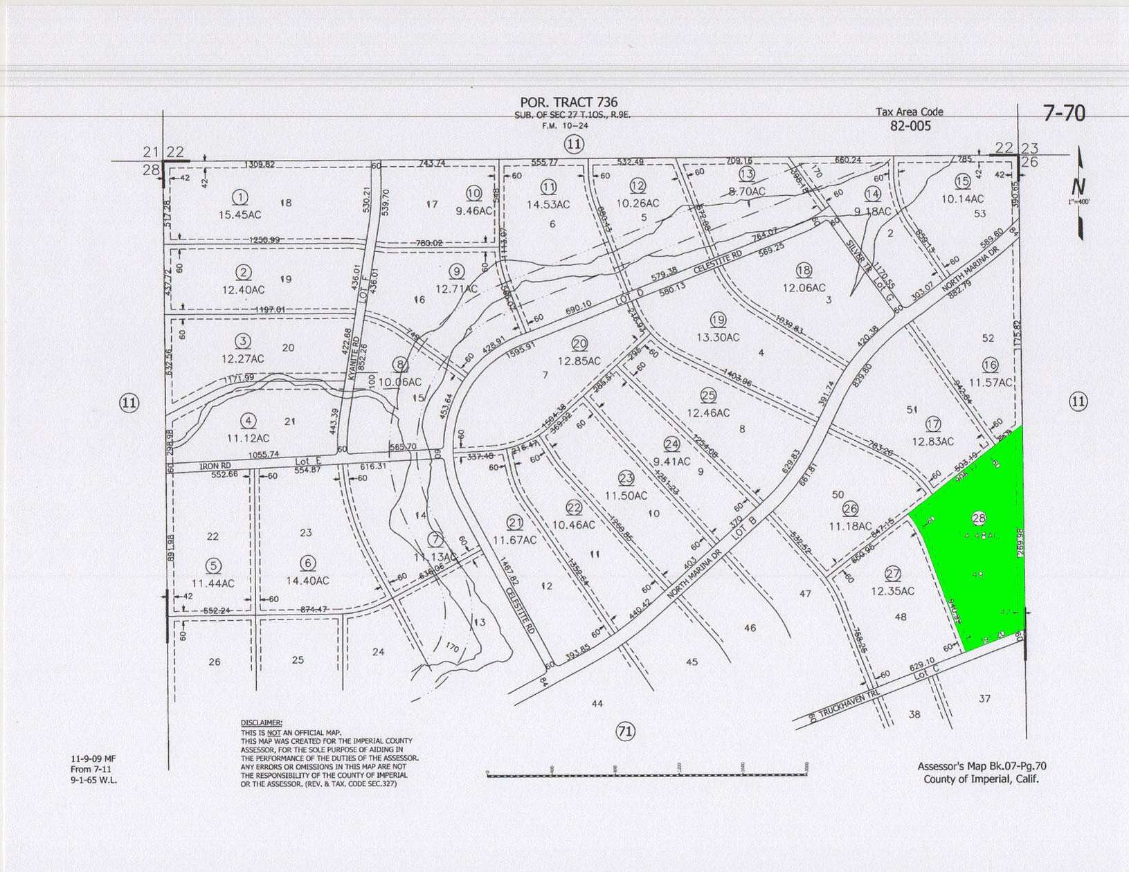 Residential Land for Sale in Salton City, California