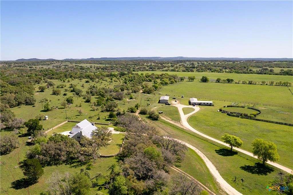 208 Acres of Land with Home for Sale in Blanco, Texas