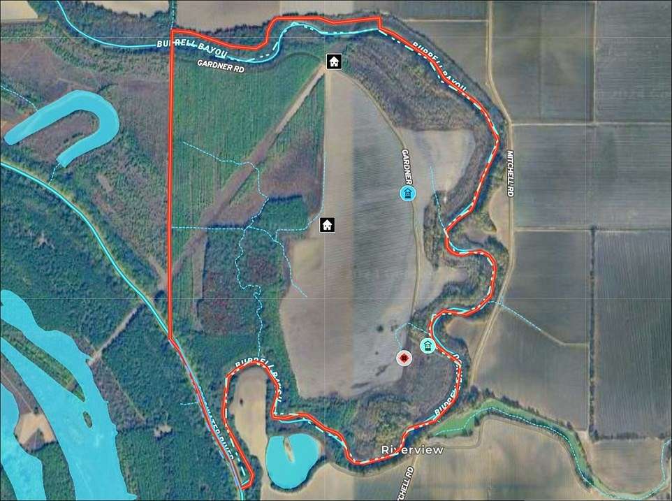 419 Acres of Agricultural Land for Sale in Marks, Mississippi