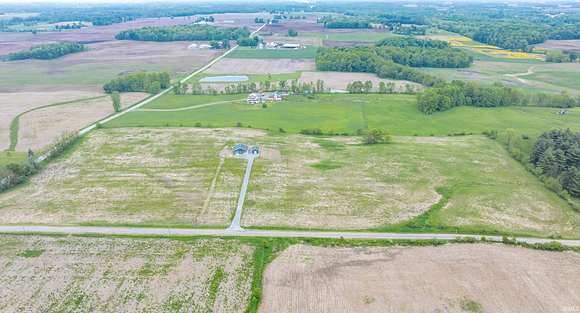 20 Acres of Agricultural Land with Home for Sale in Pierceton, Indiana