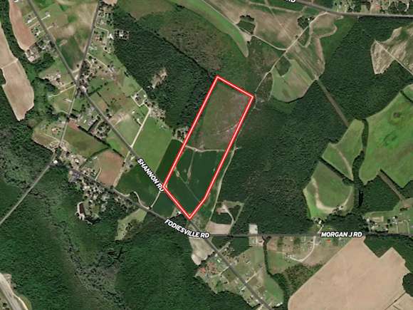51.9 Acres of Recreational Land & Farm for Sale in Shannon, North Carolina