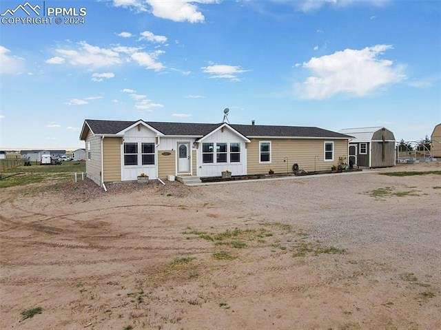 2.5 Acres of Residential Land with Home for Sale in Calhan, Colorado