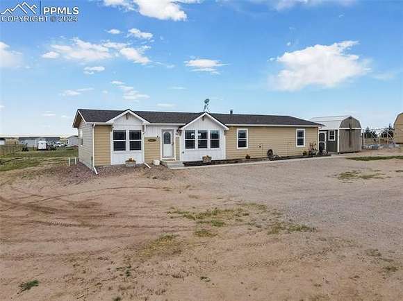 2.5 Acres of Residential Land with Home for Sale in Calhan, Colorado