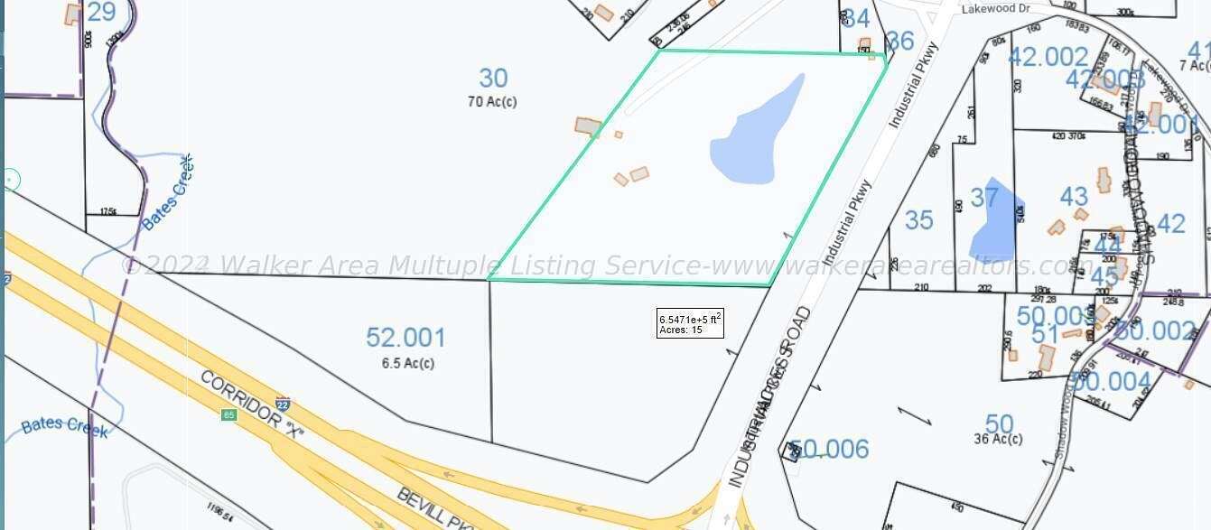 15 Acres of Commercial Land for Sale in Jasper, Alabama