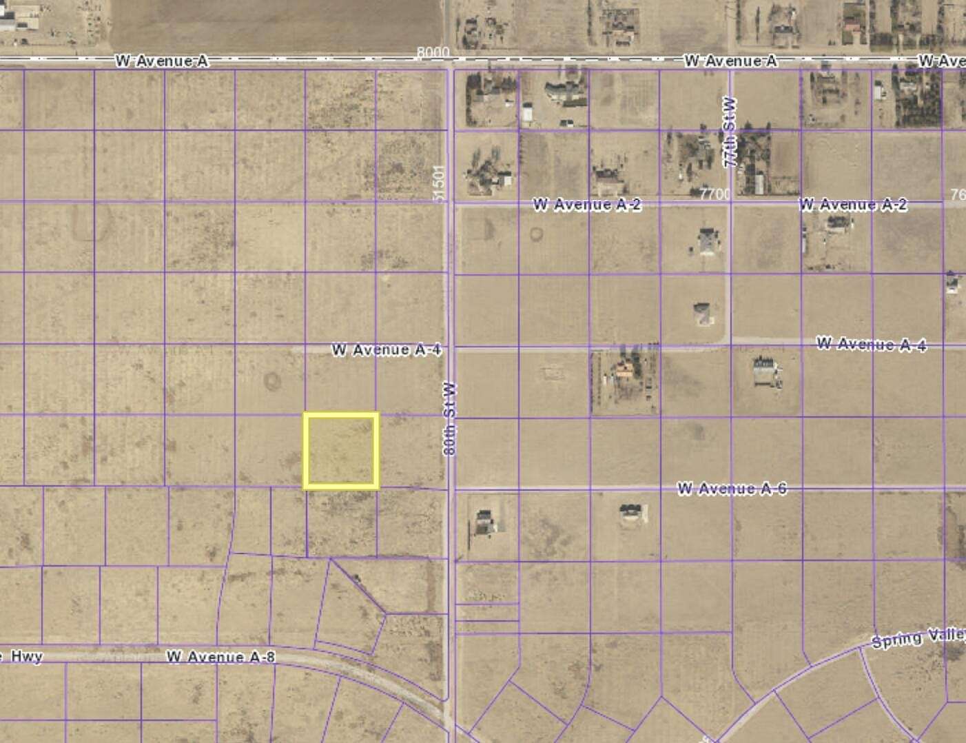 2.5 Acres of Residential Land for Sale in Lancaster, California