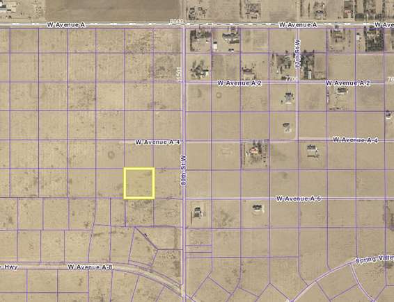 2.529 Acres of Residential Land for Sale in Lancaster, California