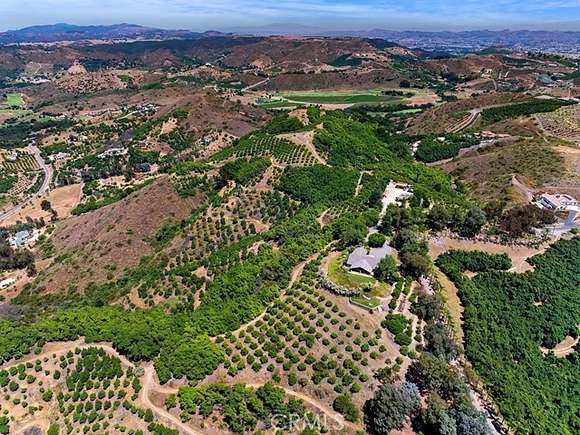 100 Acres of Agricultural Land with Home for Sale in Temecula, California