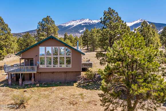 2.7 Acres of Residential Land with Home for Sale in Flagstaff, Arizona