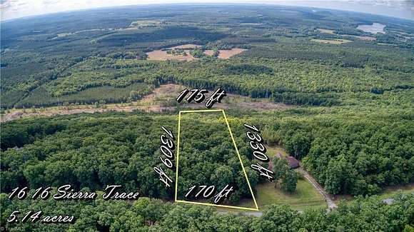 5.1 Acres of Residential Land for Sale in Denton, North Carolina