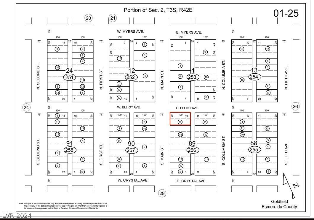 0.138 Acres of Land for Sale in Goldfield, Nevada