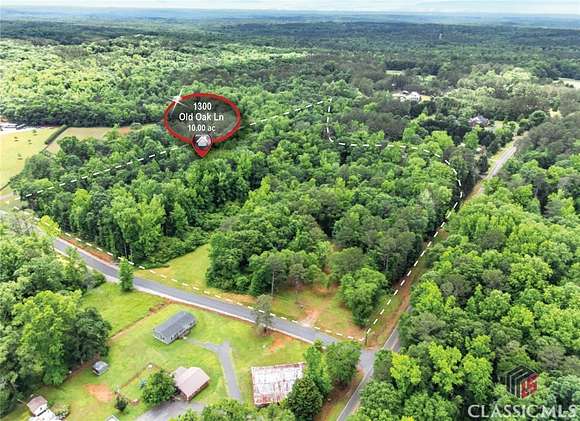 10 Acres of Residential Land for Sale in Bishop, Georgia