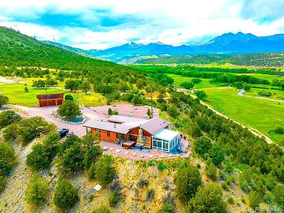 4.3 Acres of Residential Land with Home for Sale in Salida, Colorado