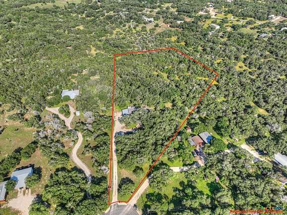 6.1 Acres of Residential Land with Home for Sale in Canyon Lake, Texas