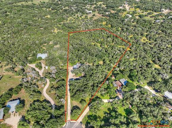 6.09 Acres of Residential Land with Home for Sale in Canyon Lake, Texas