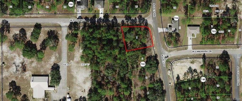 0.29 Acres of Residential Land for Sale in Citrus Springs, Florida
