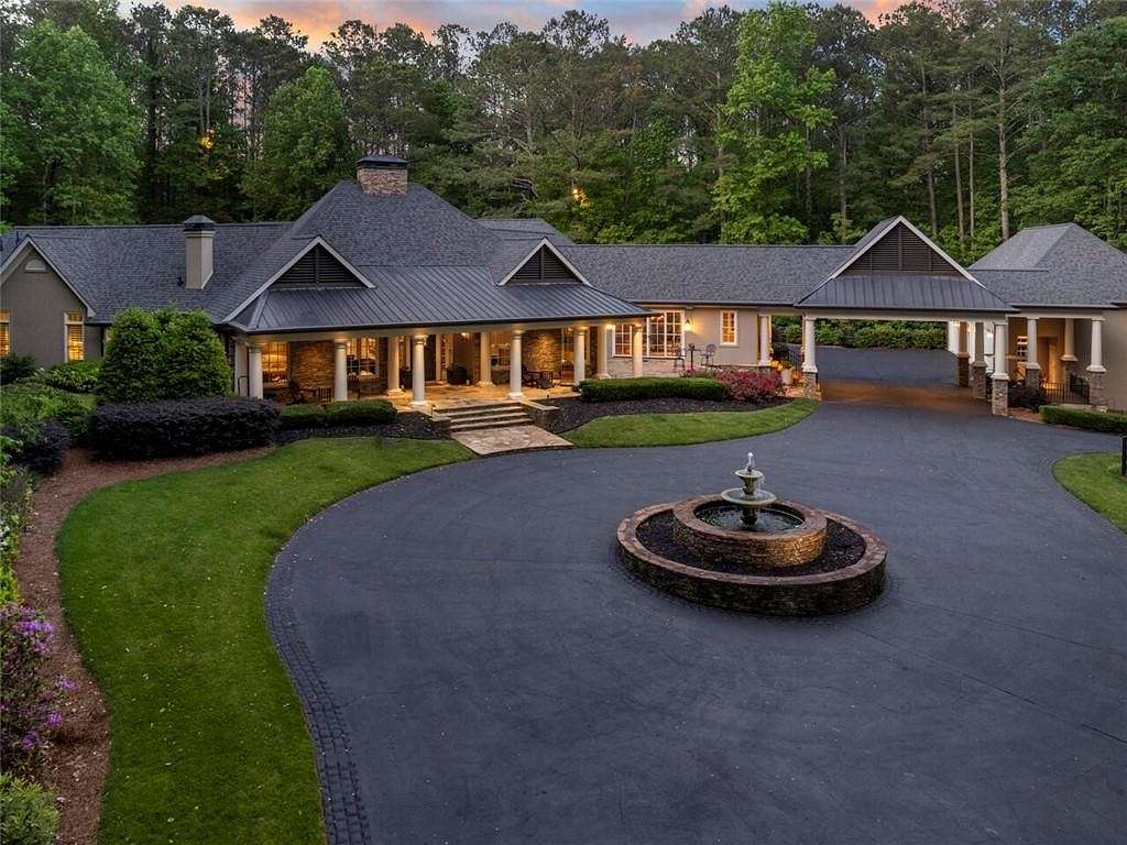 33.1 Acres of Land with Home for Sale in Alpharetta, Georgia