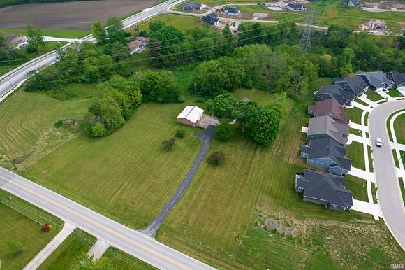 2 Acres of Residential Land with Home for Sale in West Lafayette, Indiana