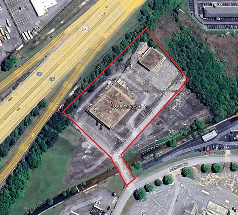 4.1 Acres of Improved Commercial Land for Sale in Columbus, Georgia