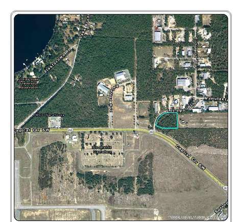 3.5 Acres of Commercial Land for Sale in Tallahassee, Florida