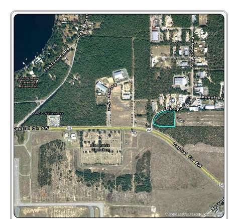 3.49 Acres of Commercial Land for Sale in Tallahassee, Florida