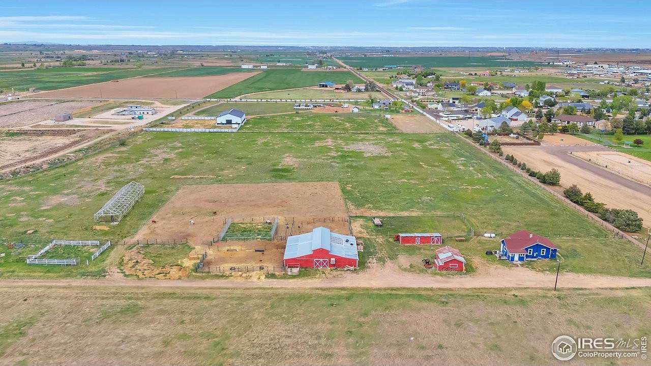 11.24 Acres of Improved Land for Sale in Platteville, Colorado
