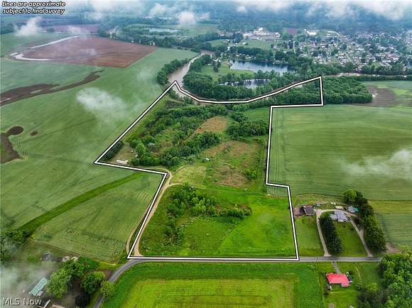 33.4 Acres of Agricultural Land for Sale in Newcomerstown, Ohio