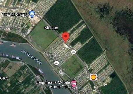 0.55 Acres of Commercial Land for Sale in Meraux, Louisiana