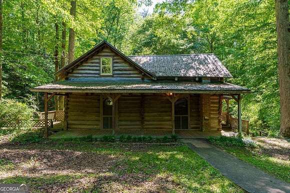 7.54 Acres of Residential Land with Home for Sale in Dahlonega, Georgia